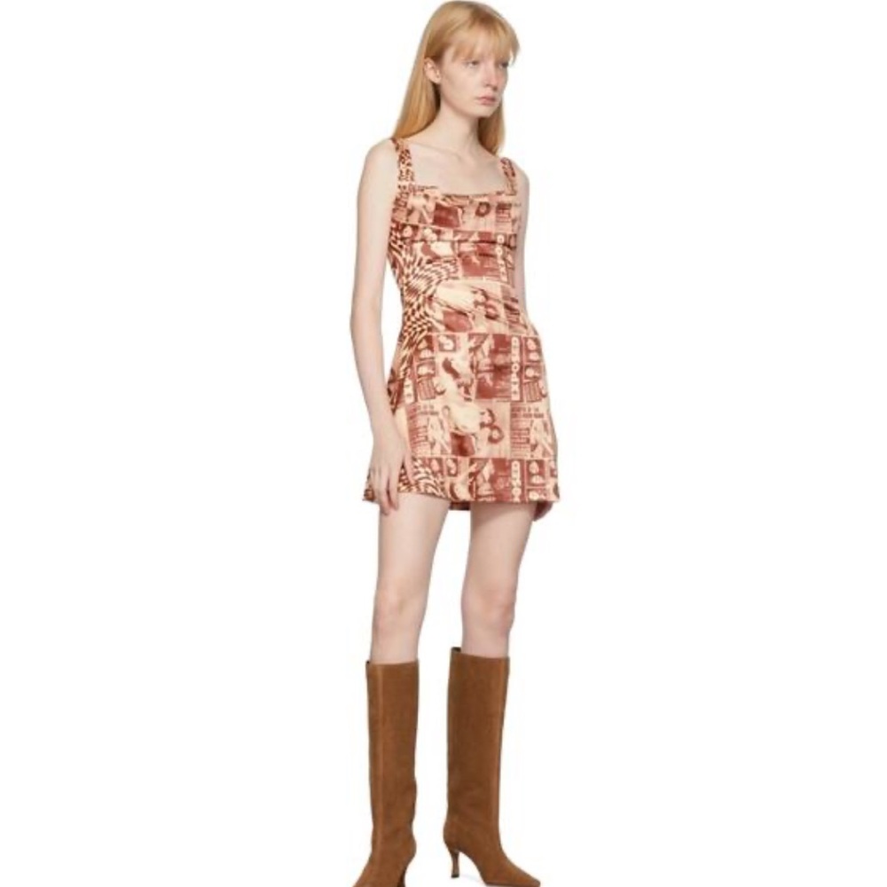 MIAOU GINGER DRESS IN WANTED XS